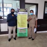 Sat Intelkam mempublikasikan standard pelayanan SKCK beruba Xbanner di area publik