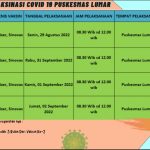 Puskesmas Lumar Berikan Vaksinasi Dosis 1 & 2 Boster serta Boster K2 Bagi Nakes