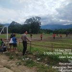 Polsek Lumar Lakukan Pengamanan Open Turnamen Sepakbola Di Dusun Lumar Desa Tiga Berkat