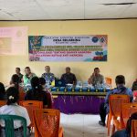 ANGGOTA POLSEK LUMAR MENGHADIRI GIAT SOSIALISASI BAHAYA NARKOBA