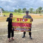 GIAT HIMBAUAN CEGAH KARHUTLA POLSEK LUMAR