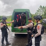 kegiatan pengawalan sat Samapta polres Bengkayang