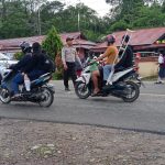 <em>Laksanakan Strong Points, Polsek Bengkayang Ciptakan Kamseltibcar</em>