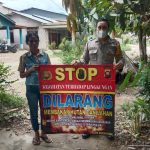 <em>Sampaikan Himbauan Karhutla,Guna Wujudkan Kecamatan Bebas Kebakaran Hutan dan Lahan</em>