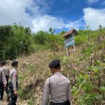 Sat Samapta polres Bengkayang melaksanakan kegiatan patroli pembakaran hutan di lahan yang rawan terbakar