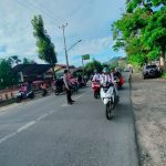 <em>Cegah Kecelakaan dan Kemacetan,Personil Polsek Bengkayang Laksanakan Strong Point</em>