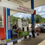 Sambang SPBU jagoi patroli polsek jagoi babang himbau karyawan waspada bahaya kebakaran
