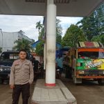 <em>Cegah Kecurangan dan Gangguan Kamtibmas Polsek Bengkayang Laksanakan Patroli Rutin di SPBU</em>