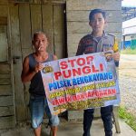 <em>Briptu Ona,Gencar Sosialisasi Stop Pungli Kepada Masyarakat</em>