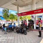 <em>Monitoring dan Patroli di SPBU Terus Dilakukan Secara Rutin Guna MMenghindari Kecurangan di SPBU</em>