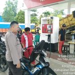 Giat Patroli Rutin dan Monitoring SPBU di Wilkum Polsek Bengkayang