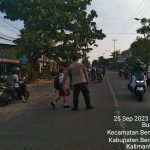 Cegah Kecelakaan dan Kemacetan Polsek Bengkayang Laksanakan Strong Points