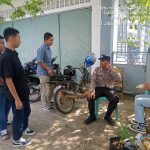 Minggu Kasih Bhabinkamtibmas Kelurahan Bumi Emas Bersama Pemuda Gereja