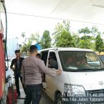 Antisipasi Penyalahgunaan BBM, Personel Polsek Bengkayang Lakukan Patroli di SPBU