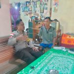 Melalui Sambang dan Patroli Harkamtibmas Bhabinkamtibmas Ajak Warga Peduli Lingkungan