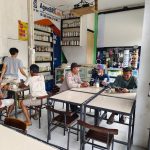 SAMBANG WARGA DI WARKOP PASAR LEDO, BHABINKAMTIBMAS GELAR JUMAT CURHAT