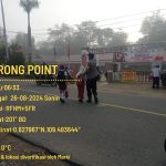 Giat Rutin Strong Point Polsek Bengkayang Dalam Rangka Menciptakan KAMSELTIBCAR
