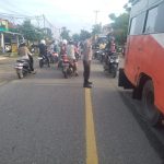 *Giat Rutin Strong Point Polsek Bengkayang Dalam Rangka Menciptakan KAMSELTIBCAR*