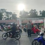 Personil Polsek Bengkayang Laksanakan Strong Point Gina Cegah Kemacetan*