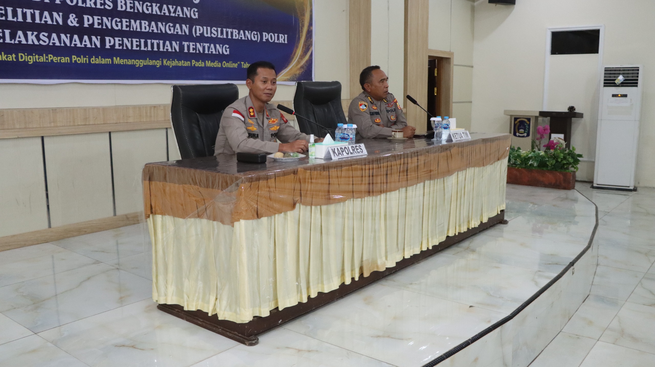 Tim Peneliti Puslitbang Polri Turun ke Bengkayang: Teliti Peran Polri Hadapi Kejahatan Digital